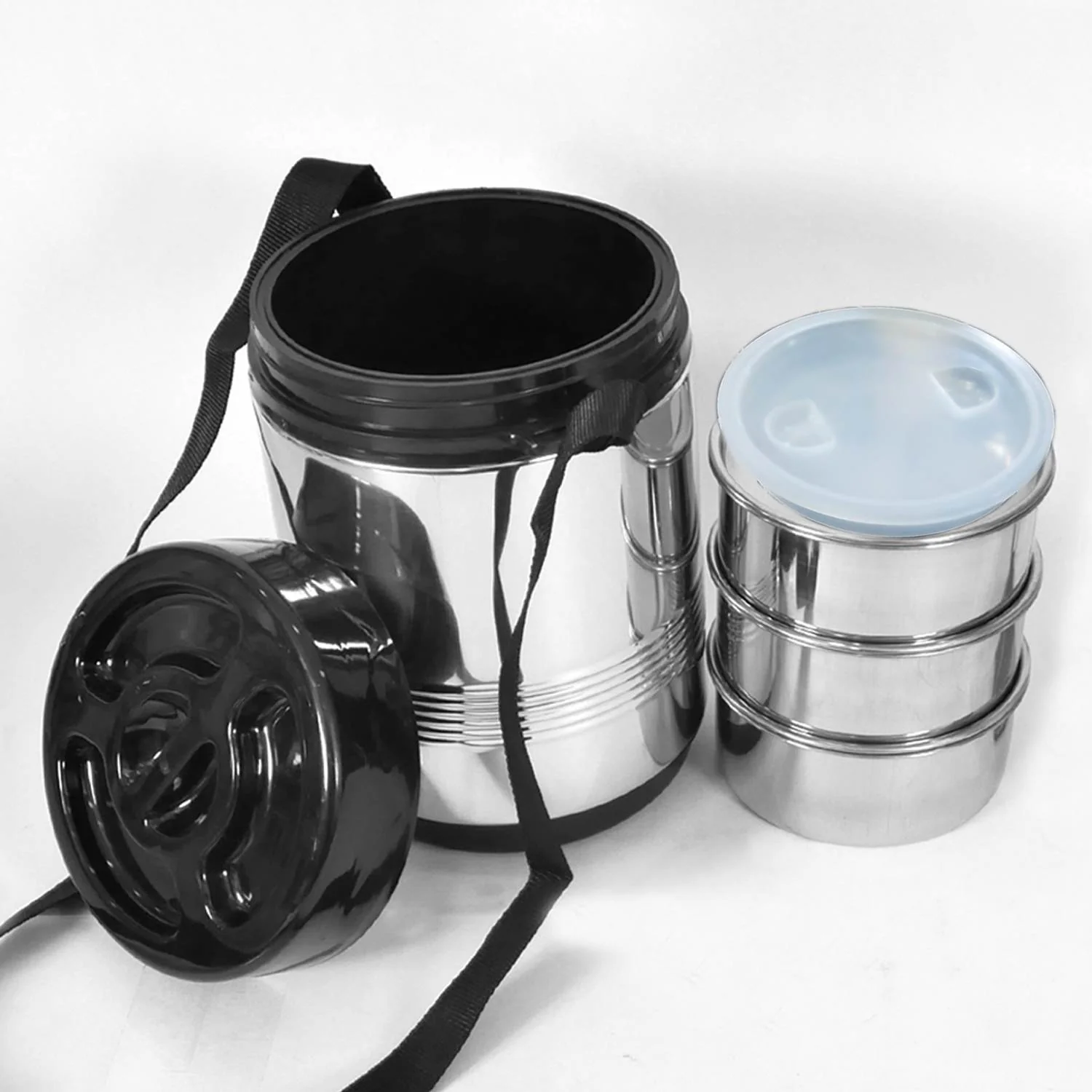 Skitch SS Lunch Box Stainless Steel Lunch Box I School Lunch Box I Office I Collage Lunch Box - Image 4