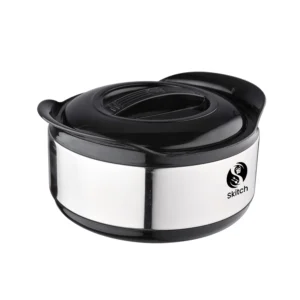 Skitch Model-1500: Butterfly Casserole for Hot Meal Service with Plastic Lid and Steel Base