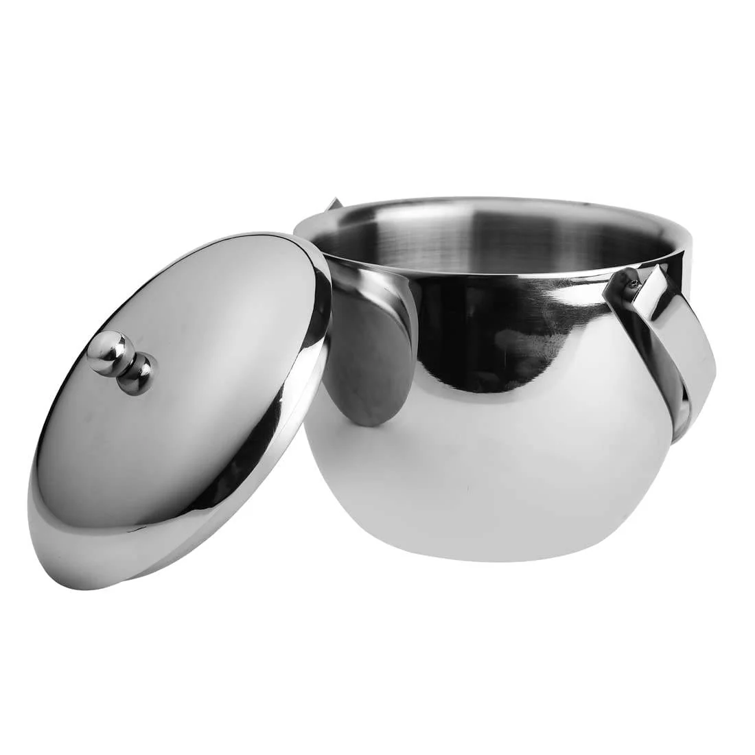 SKITCH Ice Bucket Double Wall Insulated, Apple Shaped Premium Ice Bucket. Non Magnetic, Anti Rust, Food Safe - Image 4