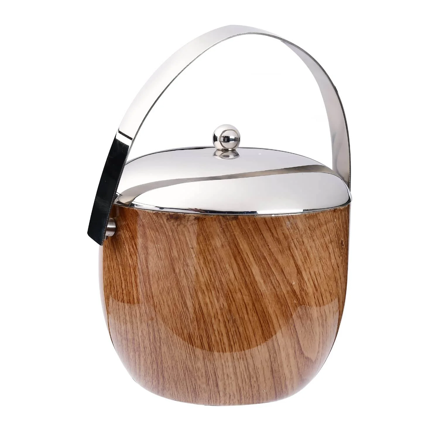 SKITCH Ice Bucket Double Wall Insulated, Apple Shaped Premium Ice Bucket. Non Magnetic, Anti Rust, Food Safe - Image 6